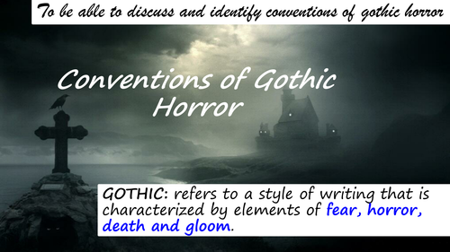Introduction to Gothic KS3 