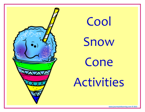 Cool Snow Cone Activities