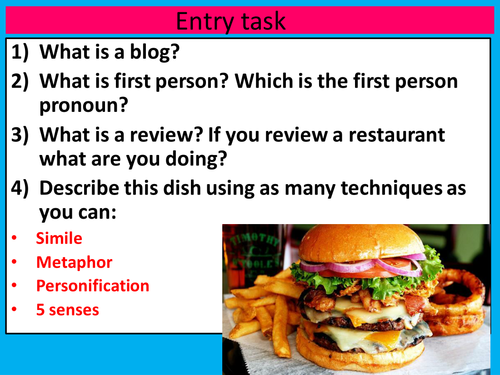 The Fat Duck - Descriptive review writing.