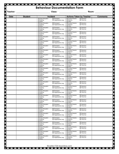 Behaviour Management Pack