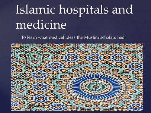 An introduction to Islamic medicine circa 900ce