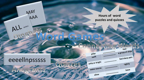 Starter Pack and Word Quizzes Bundle