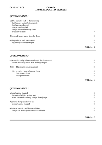 Igcse Physics Past Paper Questions By Topic