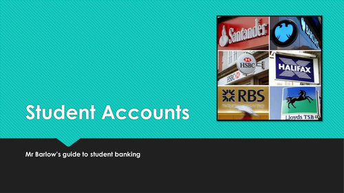 University Life - Student Bank Accounts