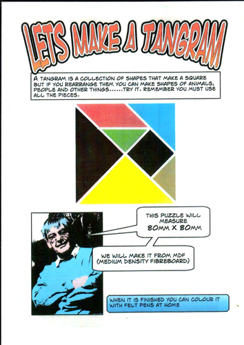 Making a Tangram Puzzle