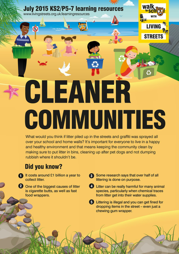 WOW July 2016 - Cleaner Communities KS1
