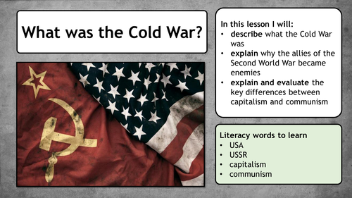Cold War - Introduction to the Cold War (Yalta, Potsdam, capitalism, communism)