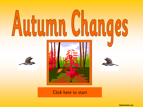 Autumn Changes Topic Bundle