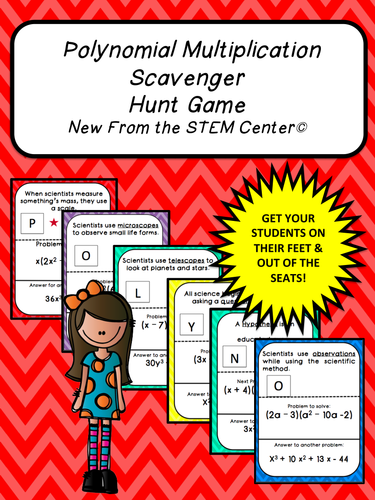 Polynomial Multiplication: Scavenger Hunt