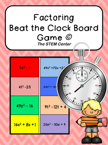 Factoring: Beat the Clock Game