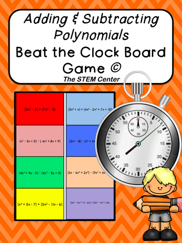 adding-and-subtracting-polynomials-teaching-resources