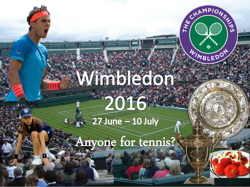 Wimbledon 2016 - Presentation