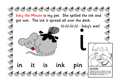 phonics worksheets ck with /i/ and by Phonics /e/ tricky   Jolly sounds