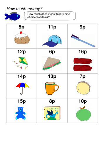 Addition and subtraction activities. 