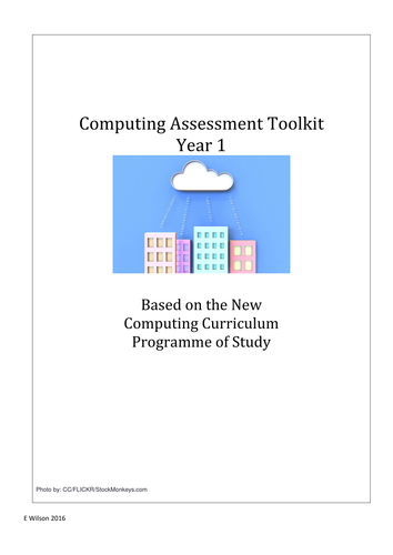 Computing Assessment Toolkit EYFS  KS1  KS2 