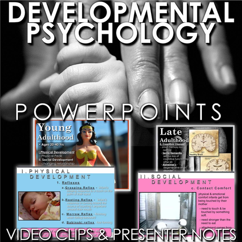 Developmental Psychology PowerPoints with Video Clips