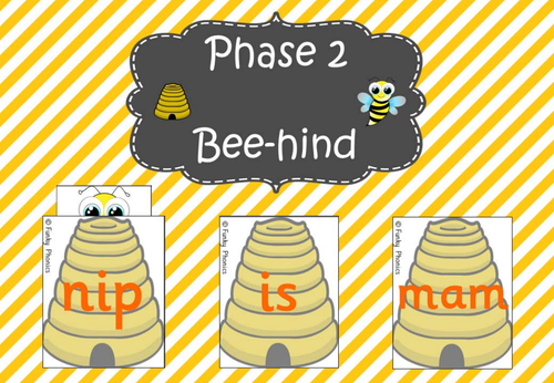 Phonics Phase 2 Bee-Hind