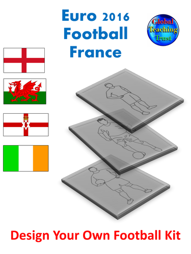 EURO 2016 FOOTBALL. Show Your Support Colouring Activity