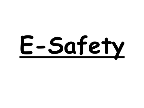 E-Safety PPT