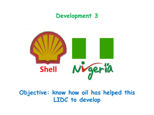 Development3: "Shell Nigeria"