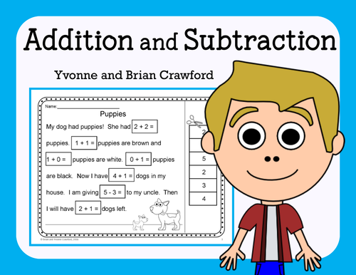 Addition and Subtraction (K and 1st grade) NO PREP Printables