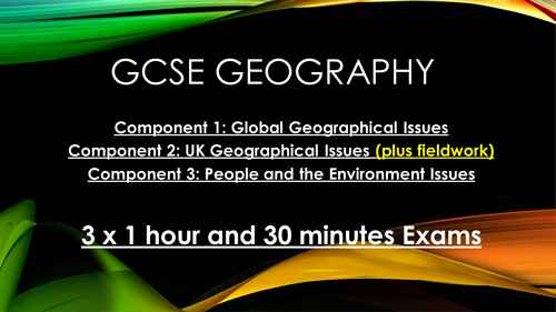 Edexcel B Geography NEW SPEC 2016 People and the Biosphere