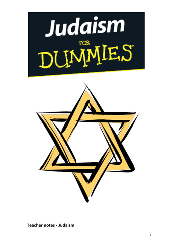 Teachers guide to Judaism