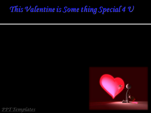 Valentines Day PowerPoint Presentation (PPT Slides) with Background Music
