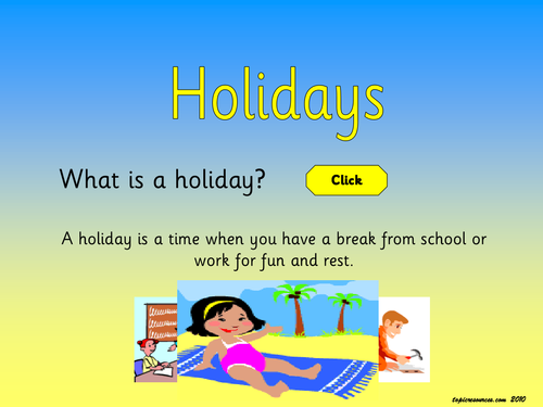 Holidays Topic Bundle