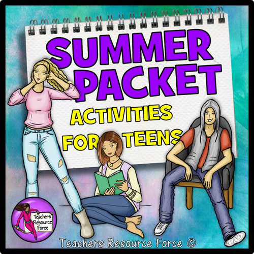 summer-holiday-activities-for-teens-teaching-resources