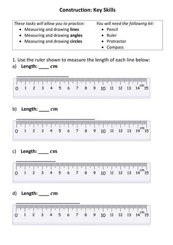 Mathematical Construction bundled resources (for compass & protractor accurate constructions)