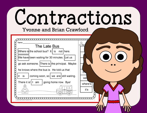 Contractions NO PREP Printables