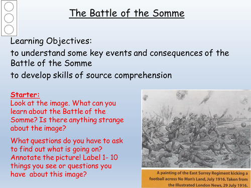 The Battle of the Somme 