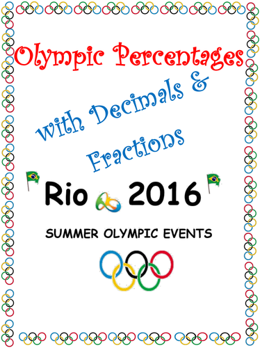 Rio Olympic Percentages
