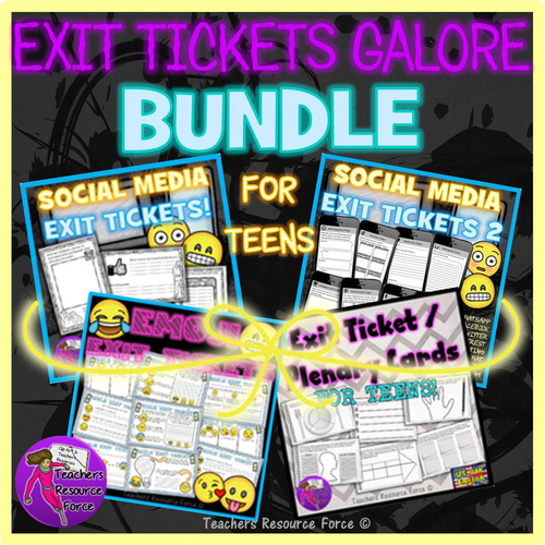 Exit Tickets - Bundle