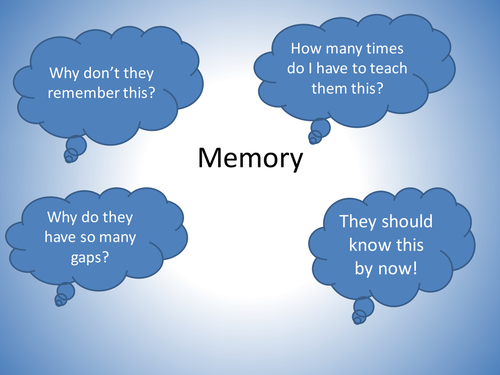 Memory Staff Meeting