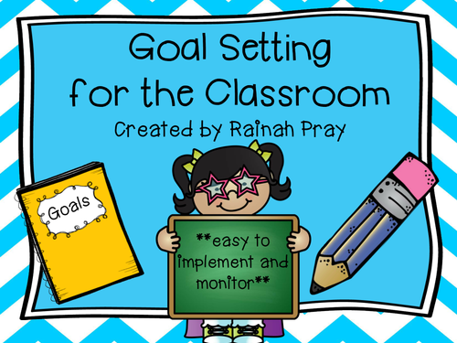Student Smart Goal Setting WITH Action Steps for Multiple Areas