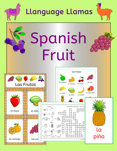 Fruit in Spanish - Las Frutas