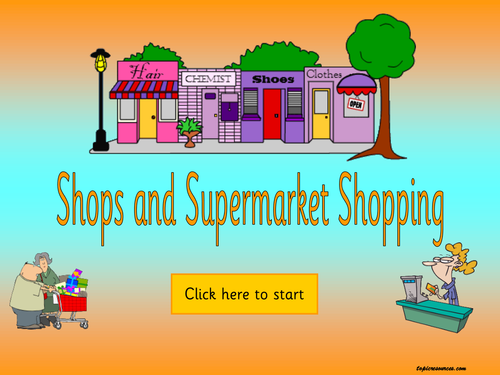 Shops and Shopping Topic Bundle for EYFS/KS1
