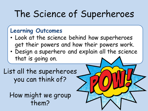 The Science of Superheroes