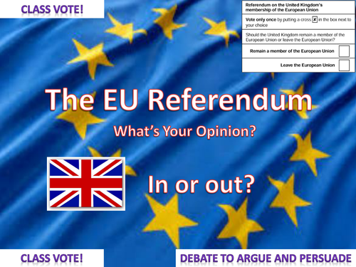 EU Referendum - Class Vote!