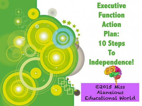 Classroom Management: Executive Function Action Plan Training