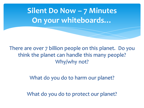 Human Impact on the Planet