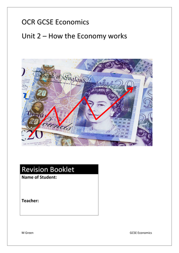 2. Student revision workbook for GCSE Economics using Ebbinghaus - macroeconomics