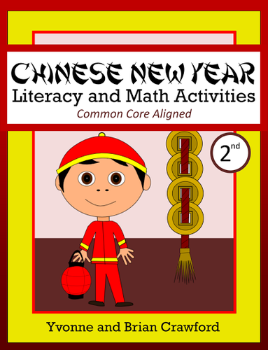 Chinese New Year 2nd Grade Math and Literacy