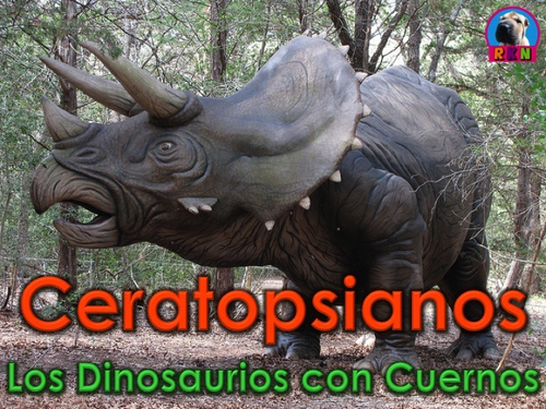 Dinosaurios: Ceratopsianos - Los Dinosaurios con Cuernos