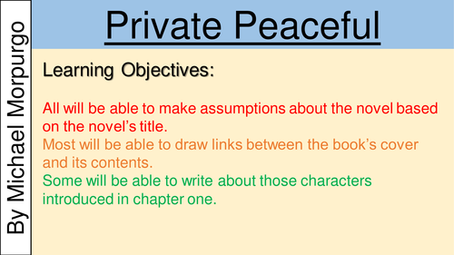 private peaceful analytical essay