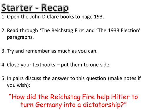 Nazi Germany Enabling Act / Law