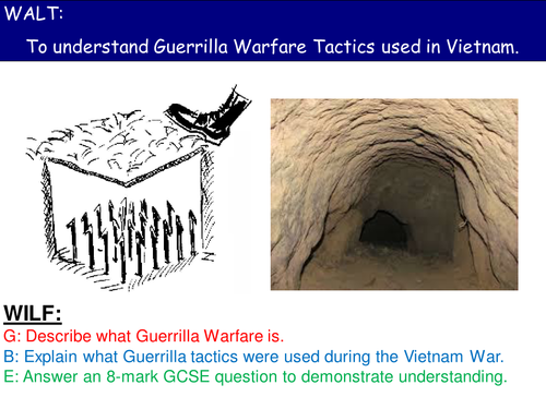 Guerrilla Warfare and Vietcong tactics. Vietnam War. USA. 