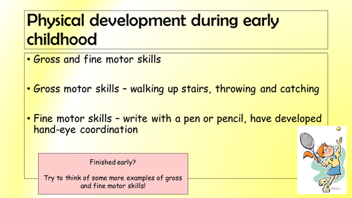 Edexcel level 2 health and social care - Early childhood